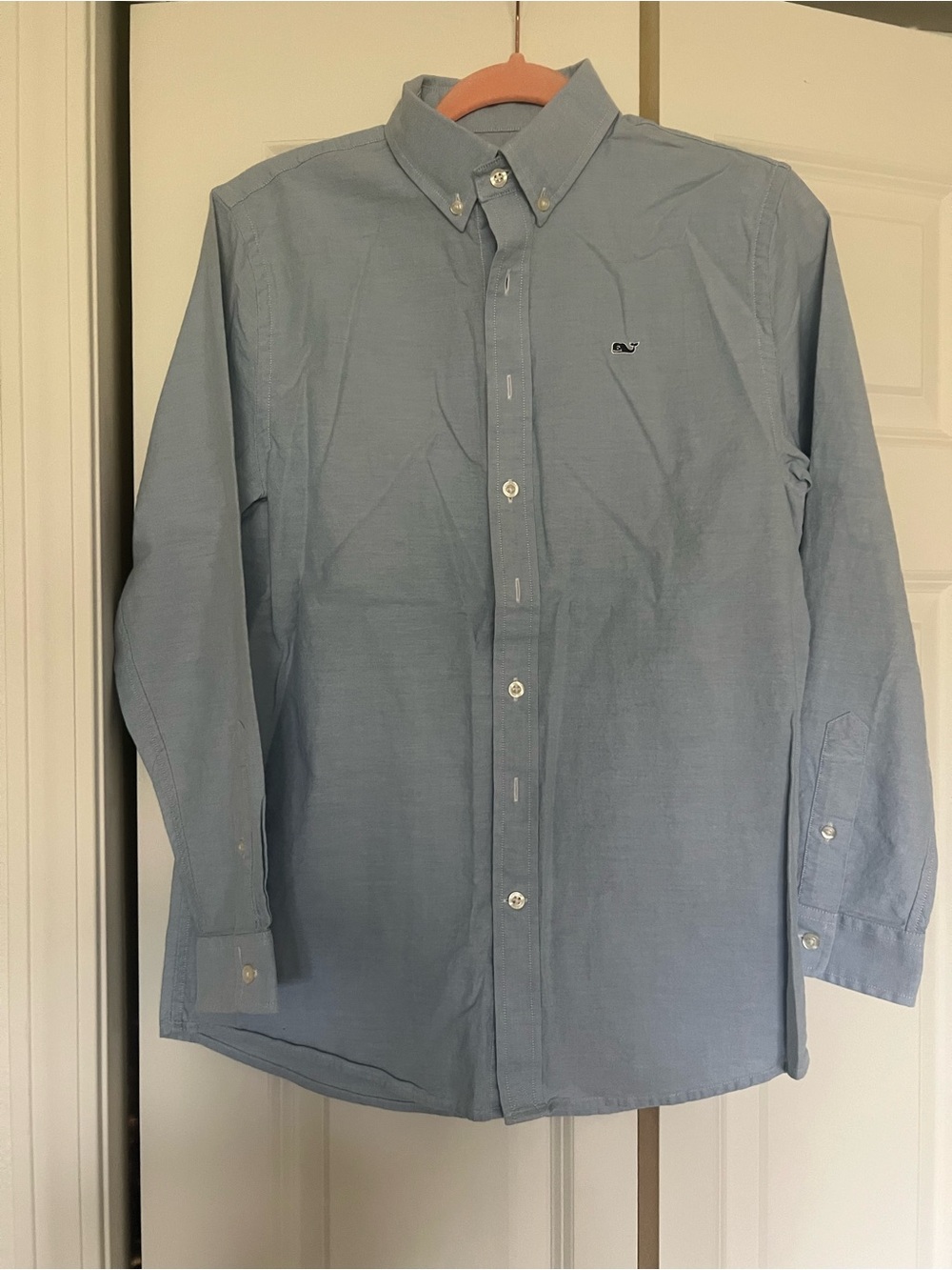 Vineyard Vines Boys Light Blue Button-Down Shirt